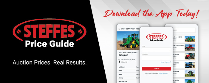 Have You Downloaded the Steffes Price Guide App?