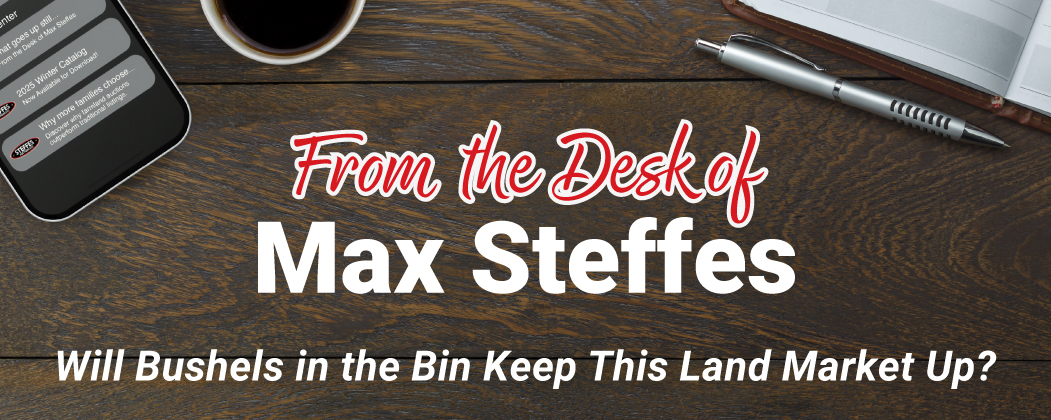 Will Bushels in the Bin Keep This Land Market Up?