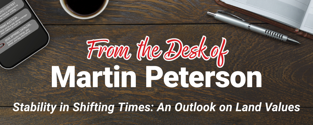 From The Desk of Martin Peterson