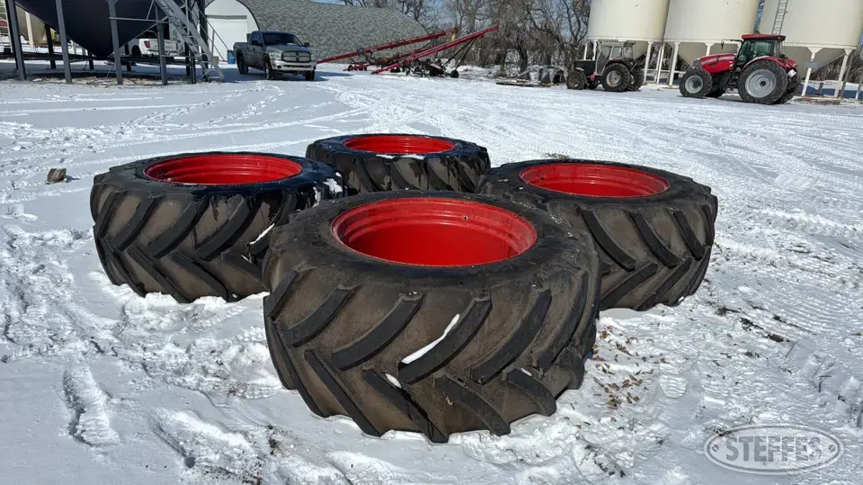 (4) Good Year Optitrac LSW800/50R42 tires Tractor-Implement Tire