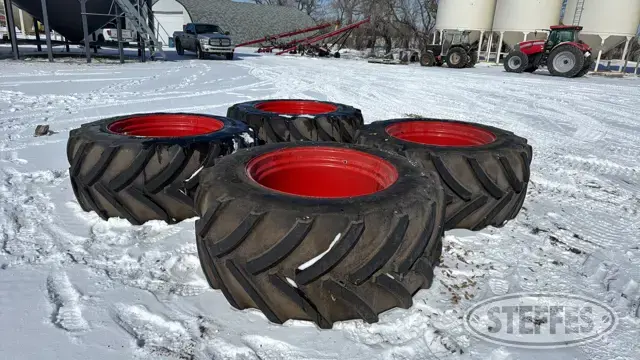 (4) Good Year Optitrac LSW800/50R42 tires