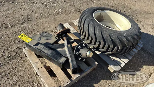 Tire, hubs, & brackets