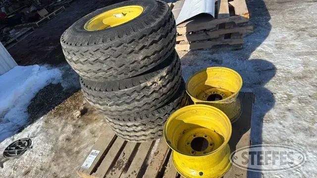 (3) Galaxy HWY STP Worker II 11L-15FI tires