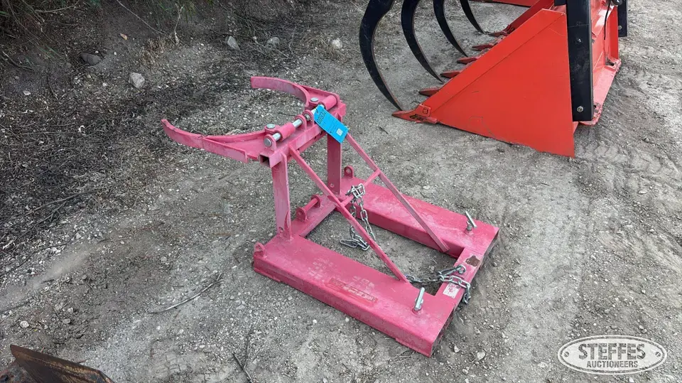 Forklift grapple Loader Attachment