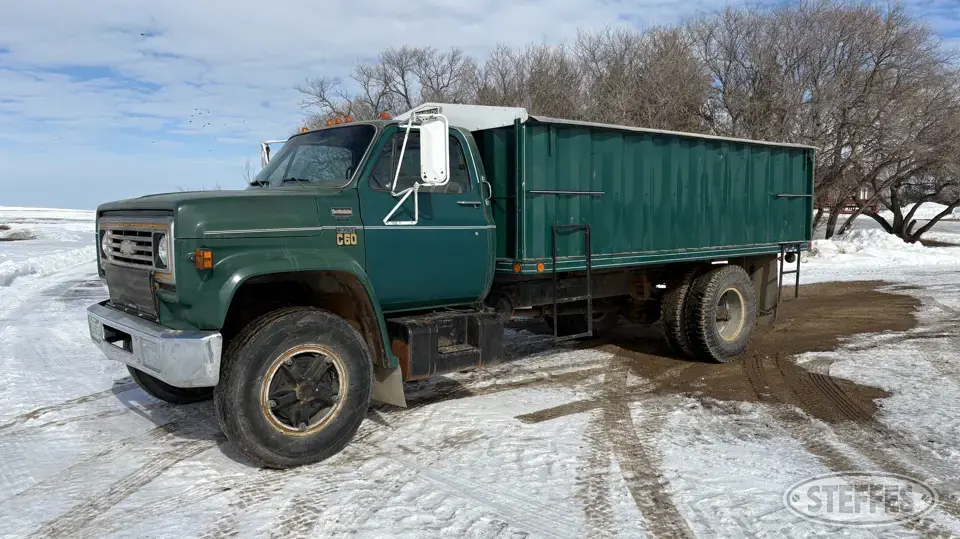 1976 Chevrolet C60 Single Axle Boxed Truck