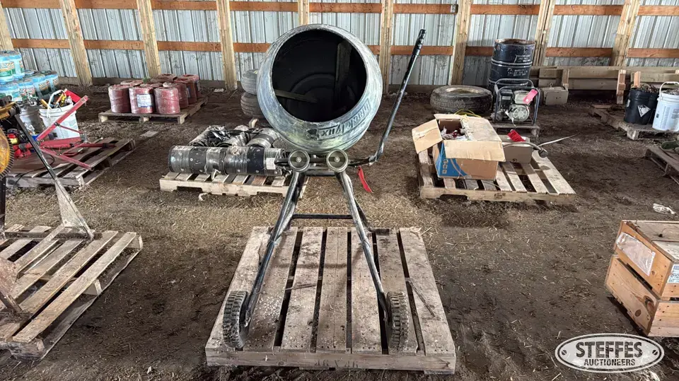 Black Lynx concrete mixer Construction Support Item