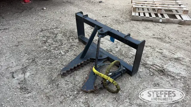 Skid steer tree/post puller