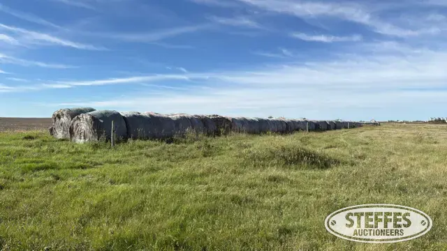 Approx. (168) organic flax straw bales