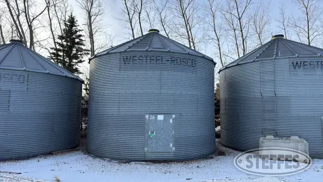 Westeel-Rosco grain bin