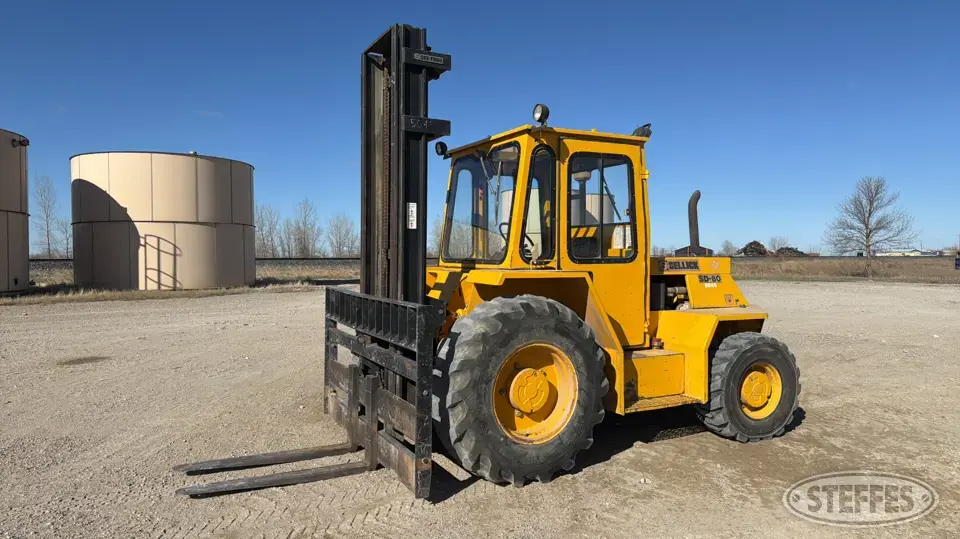 2002 Sellick SD-80 Rough Terrain Forklift