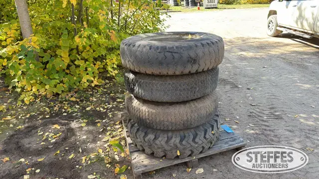 (4) 10.00-20 tires
