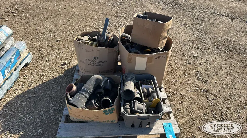 Assorted plastic fitting Ag Equipment Part