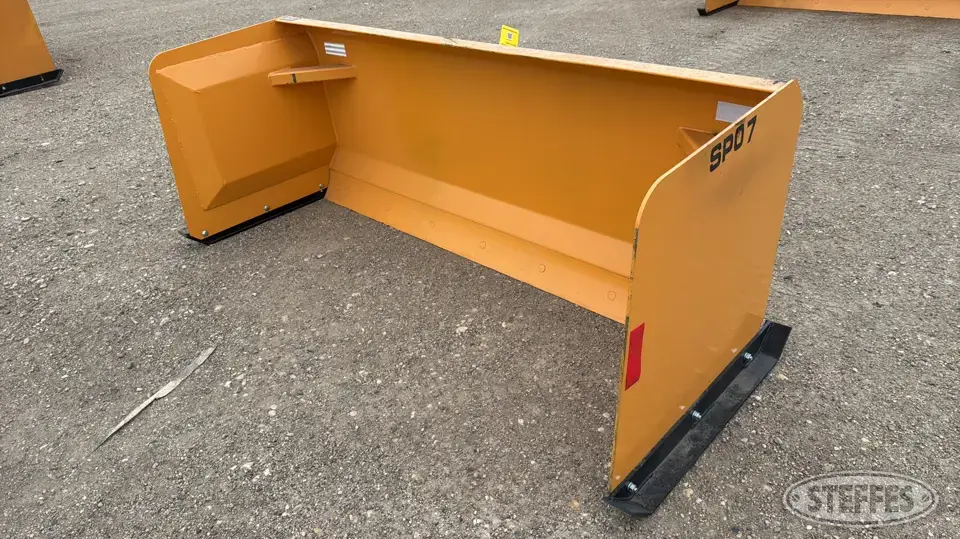 2025 Industrias America SP07 Skid Steer Snow Pushers and Snowblower