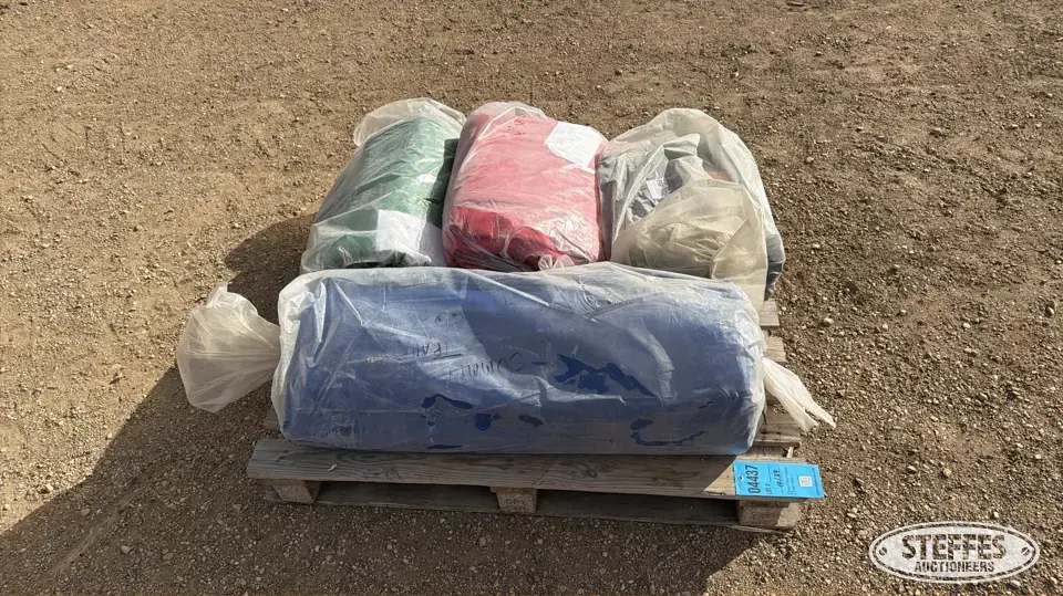 (4) Tarps Farm Support Item