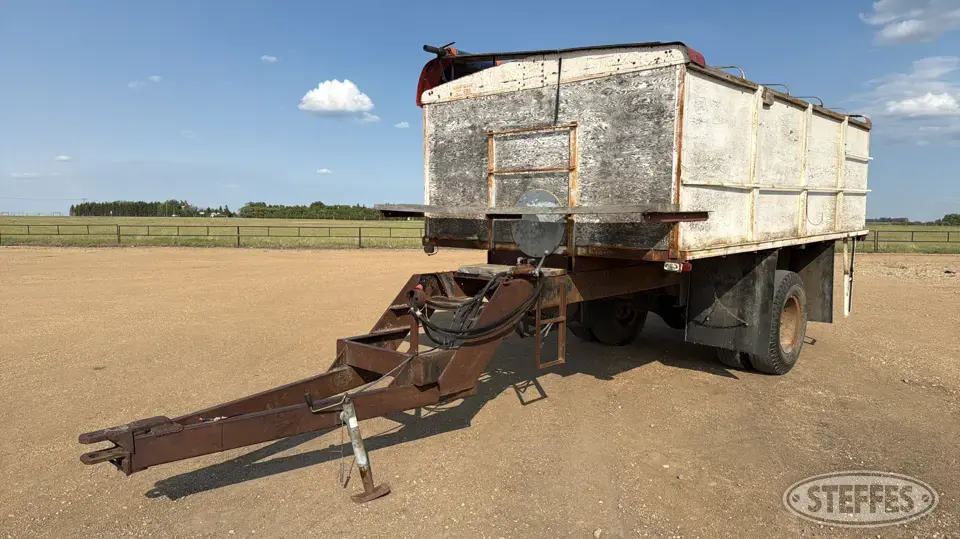 Shop-built Bumper Dump Trailer