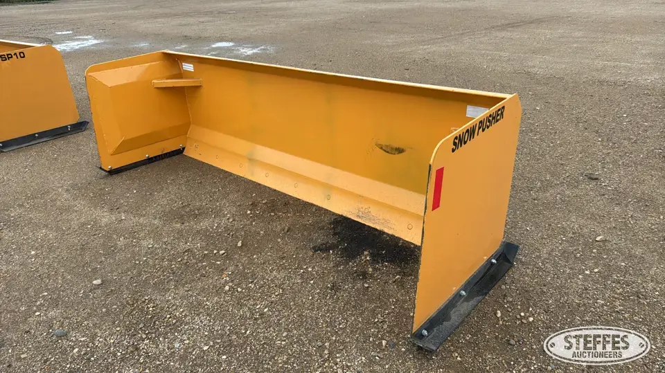 2026 Industrias America SP09 Skid Steer Snow Pushers and Snowblower