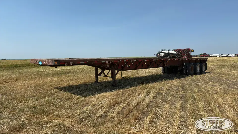 2001 Manac 10253105 Semi Flatbed Trailer