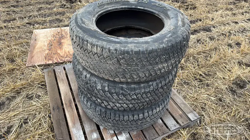 (3) Bridgestone 265/65R18 tires Passenger-Light Truck Tire