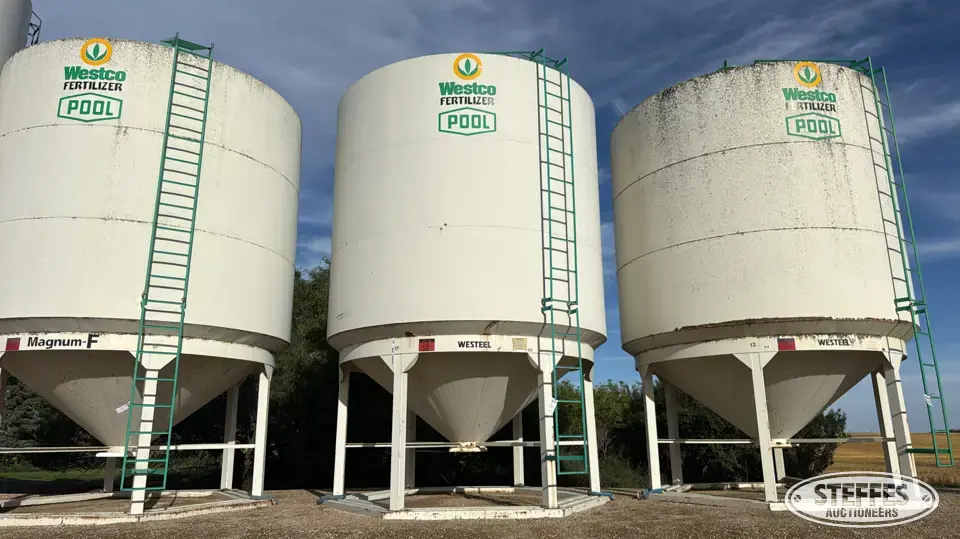 Westeel hopper bin
