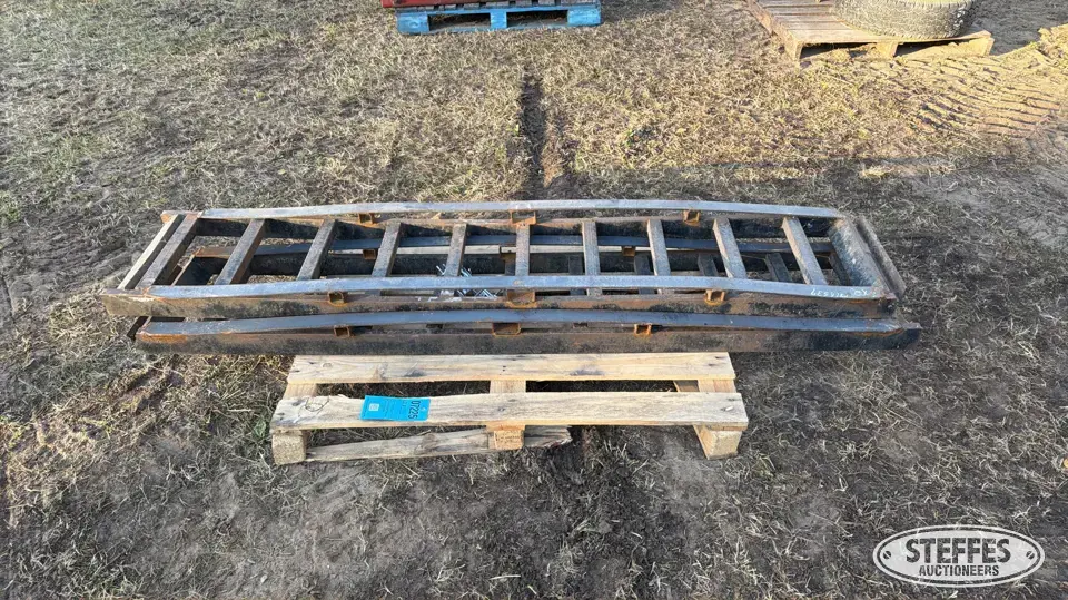 (2) 7’x17” steel ramps Farm Support Item