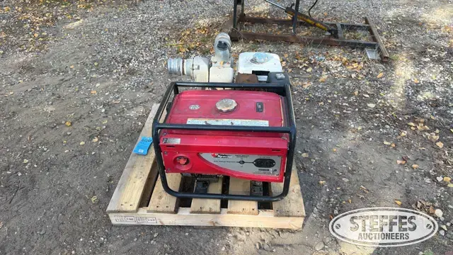 Generator & water pump