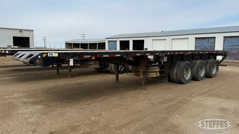 2016 Lode King Semi Flatbed Trailer