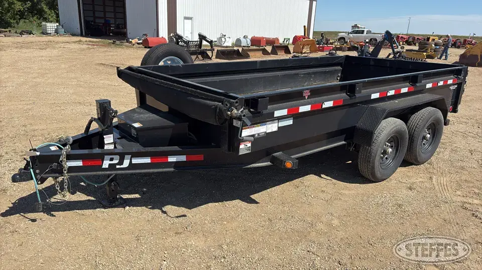 2021 PJ Trailers DC142 Bumper Dump Trailer