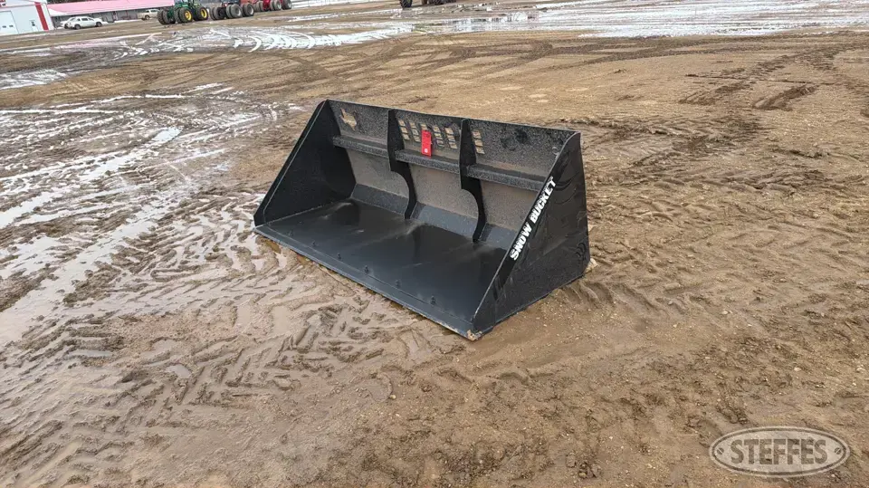 2026 Industrias America S90 Skid Steer Snow Pushers and Snowblower