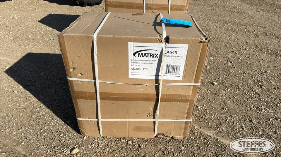 Matrix oscillating wall fan Shop Equipment-Other
