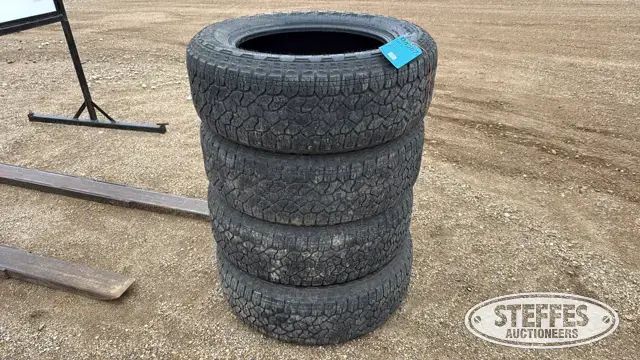 (4) Goodyear Wrangler 275/60R20 tires