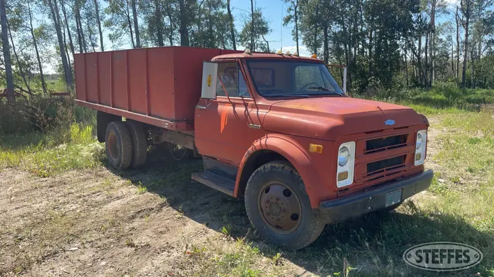 1970 Chevrolet Single Axle Boxed Truck