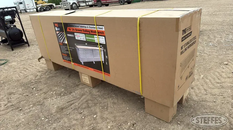 2025 TMG WB9624S Storage and Bench