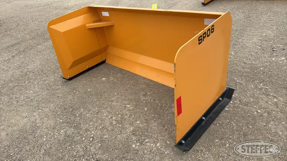 2026 Industrias America SP06 Skid Steer Snow Pushers and Snowblower