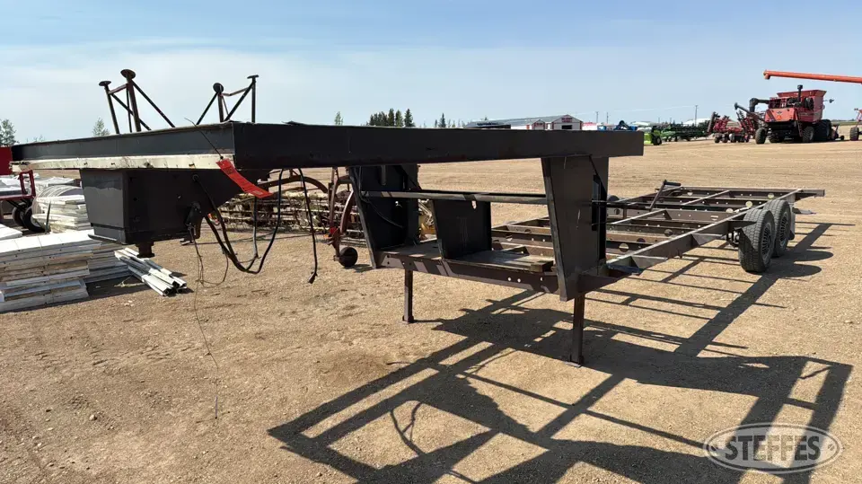 1997 Shop-built Flatbed Trailer
