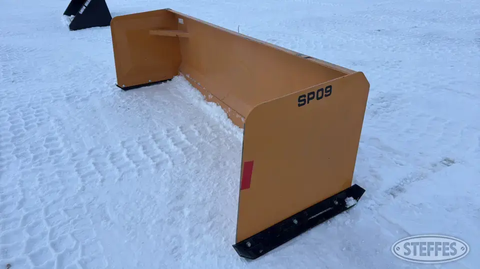 2026 Industrias America SP09 Skid Steer Snow Pushers and Snowblower
