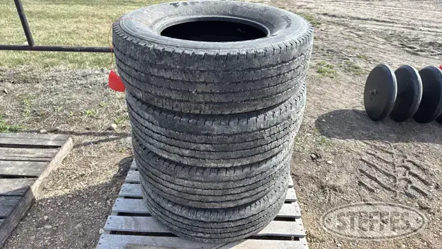 (4) Firestone Transforce LT275/70R18 tires