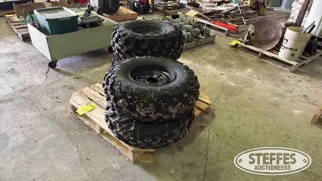(4) Blackstone ATV tires