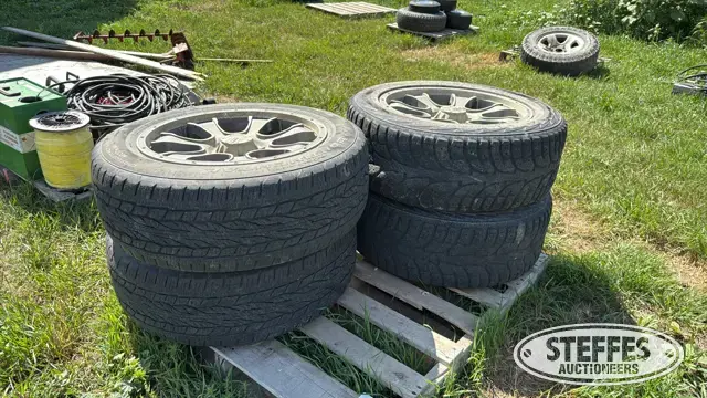 (4) 275/55R20 tires