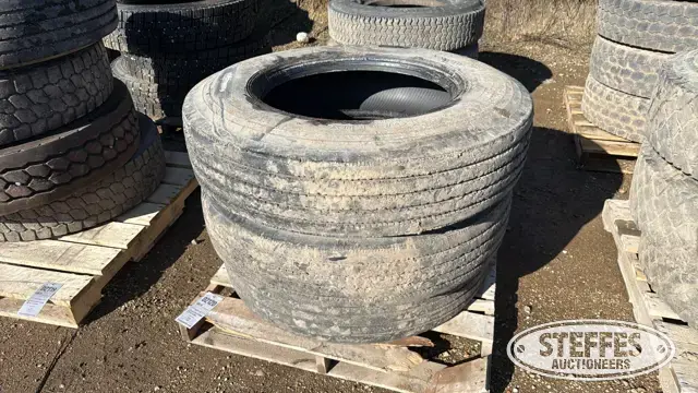 (3) 11R24.5 tires