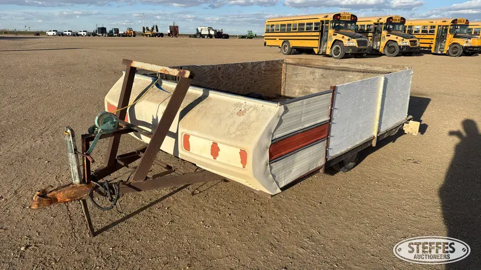 1972 Custom Built Utility Trailer