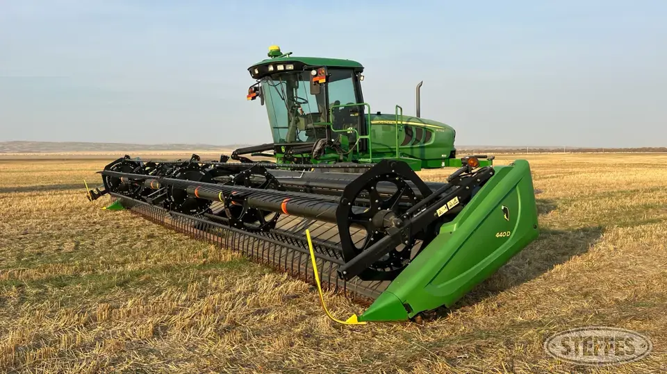 2013 John Deere W150 Self-Propelled Windrower