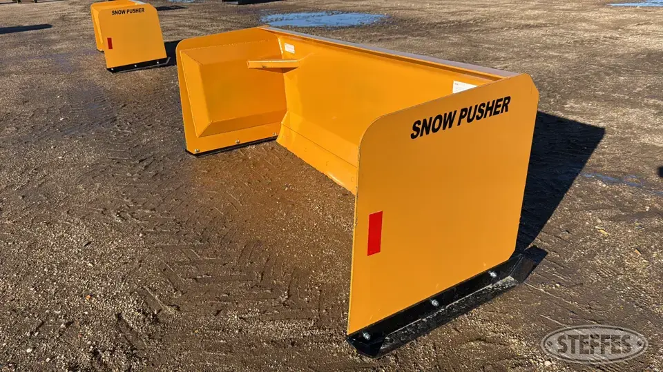 2025 Industrias America SP07 Skid Steer Snow Pushers and Snowblower