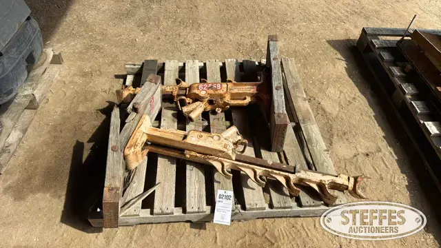 (2) Simplex 10-ton jacks