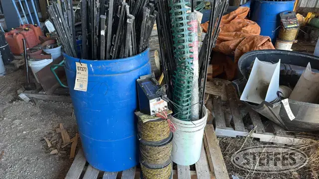 Electric fence supplies