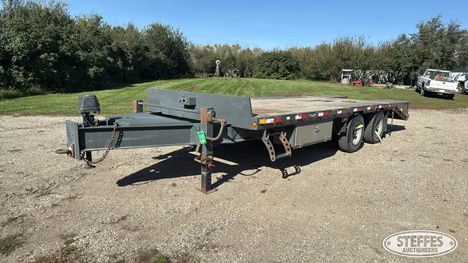 2013 Precision Trailers Flatbed Trailer