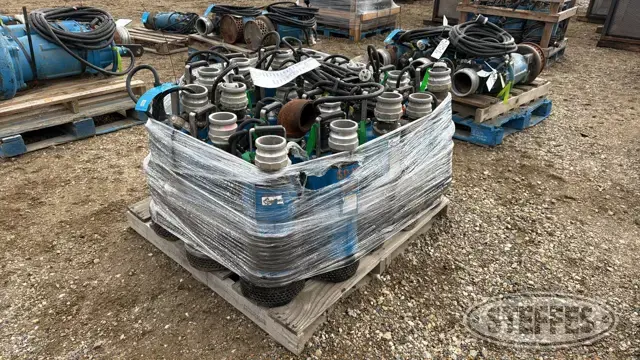 (19) Tsurumi submersible trash pumps