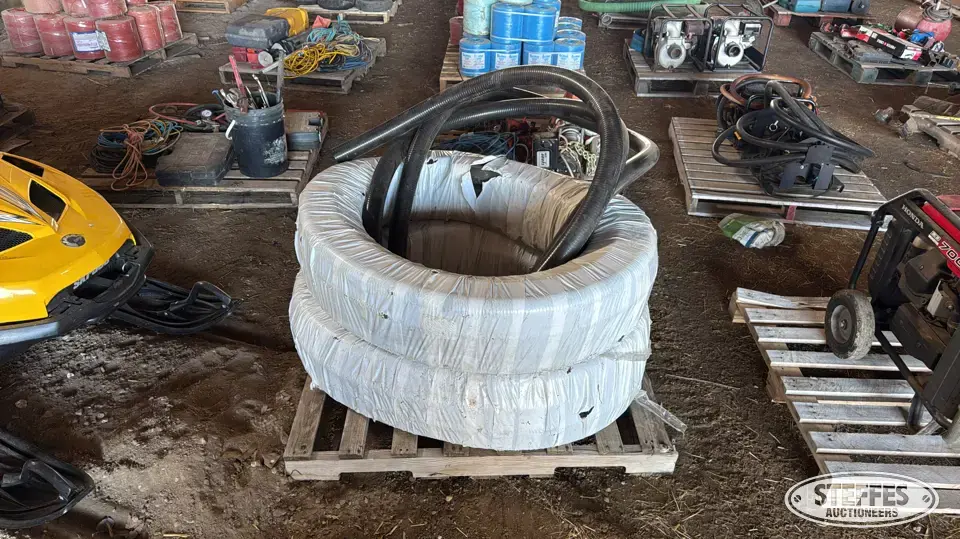 (3) Rolls of air seeder hose Farm Support Item