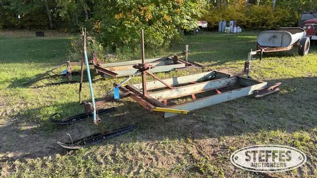 Shop-built trail groomer