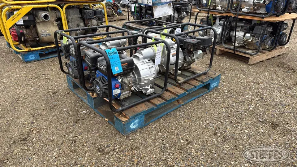 (4) Trash pumps Construction Pump