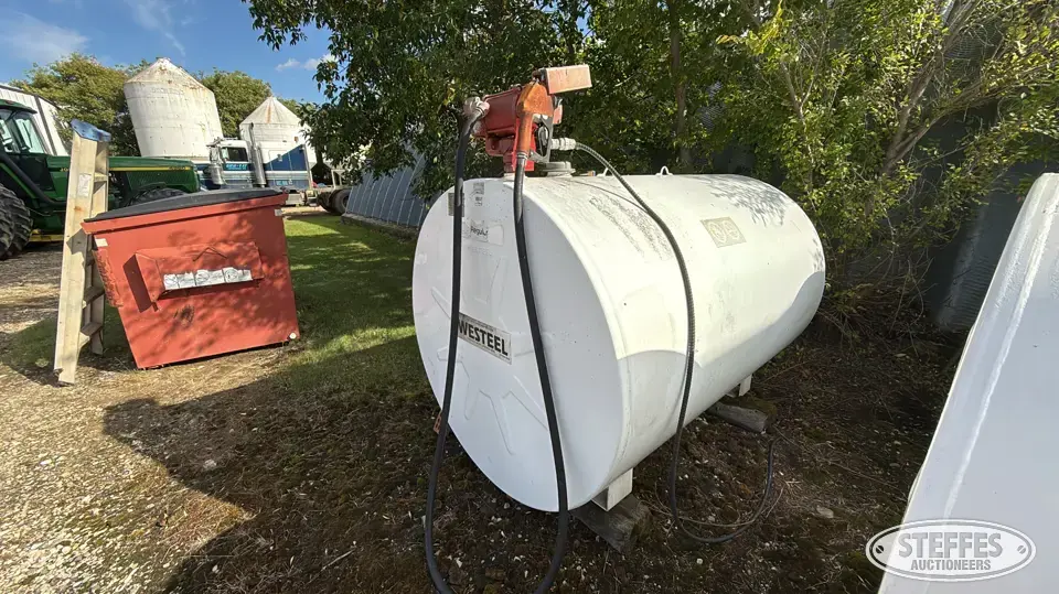 Westeel 500 gal. fuel tank